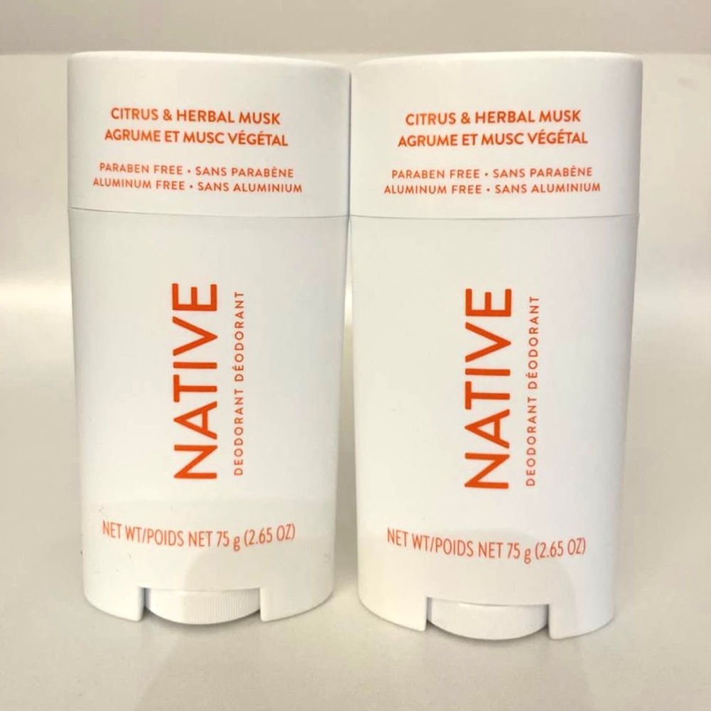 2 pack Native Deodorant